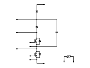 Three-level FC Booster